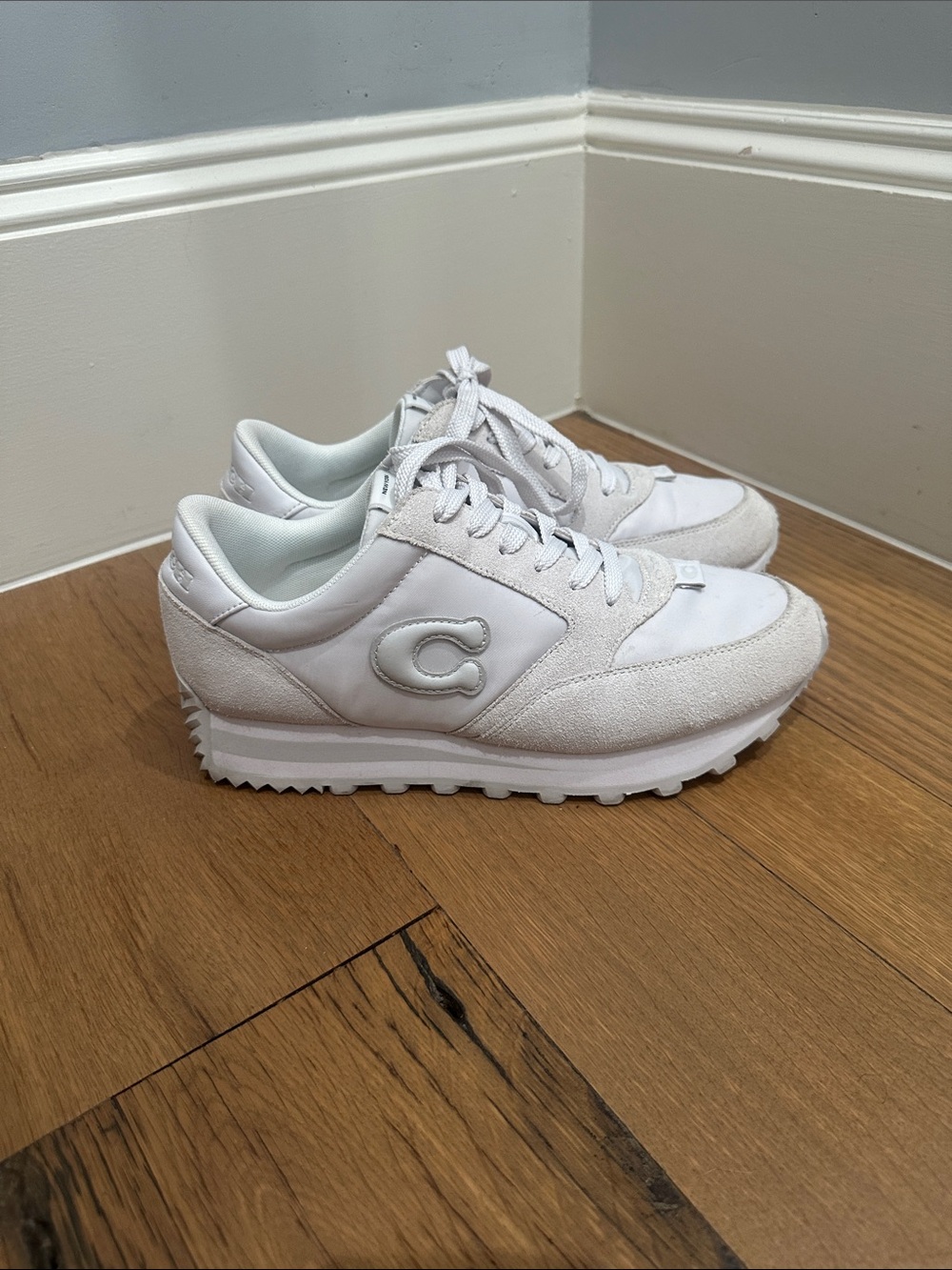 Coach White Casual Sneakers